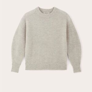 Everlane Cocoon Crew in Alpaca